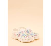 Joules Kids Floral Clogs (1 Small - 13 Small) - 2S - White Mix, White Mix