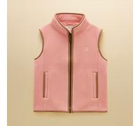 Joules Kids Pink Heritage Fleece Gilet