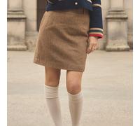 Joules Ladies Bramble Skirt - Brown - Size: UK8