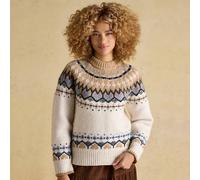 Joules Ladies Charlie Jumper - Cream - Size: Small