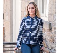 Joules Ladies Harbour Cardigan - Navy - Size: UK8