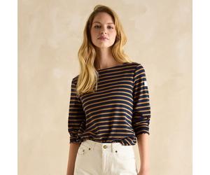 Joules Ladies Harbour Top - Navy Stripe - Size: UK12
