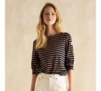 Joules Ladies Harbour Top - Navy Stripe - Size: UK16