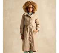 Joules Ladies Hensley Coat - Women's Waterproof Coats - Tan - Size: UK10