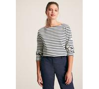 Joules Ladies New Harbour Top - Blue Stripe - Size: UK16