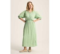 Joules Laurie Floral Midaxi Dress Green Floral