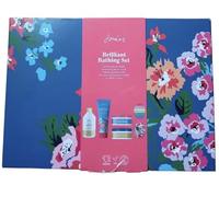 Joules-London Brilliant Bathing Set, Luxury Bath and Body Gift Set with Body Wash, Body Scrub, Bath Soak, Body Souffle, Bath Fizzer, 5 Piece Collection, 200-250ml