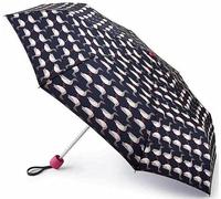 Joules Mallard Geo Minilite Folding Umbrella Matching Cover Handbag Size Fulton