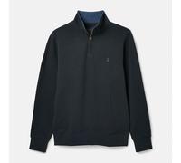Joules Mens Alistair Navy Quarter Zip Cotton Sweatshirt Size XXL