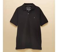Joules Mens Black Woody Cotton Pique Polo Shirt