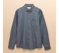 Joules Mens Blue Check Oxford Classic Fit Long Sleeve Cotton Shirt