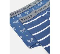 Joules Mens Crown Joules Underwear (2 Pack) - Blue - Size: Medium