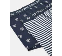 Joules Mens Crown Joules Underwear (2 Pack) - Navy - Size: Small