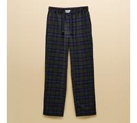 Joules Mens Green Navy Check Dozer Pyjama Bottoms