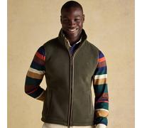 Joules Mens Heritage Fleece Gilet - Green - Size: Small