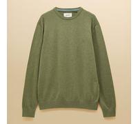 Joules Mens Khaki Green Hillside Knitted Crew Neck Jumper