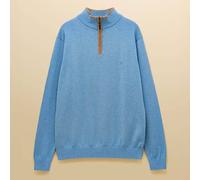 Joules Mens Light Blue Hillside Quarter Zip Knitted Jumper
