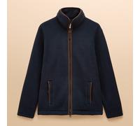 Joules Mens Navy Heritage Full Zip Fleece
