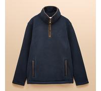 Joules Mens Navy Heritage Quarter Zip Fleece