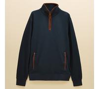 Joules Mens Navy Heritage Quarter Zip Sweatshirt