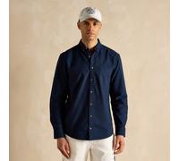 Joules Men's Oxford Long Sleeve Shirt - Navy, Size 2XL