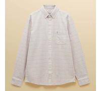 Joules Mens White Check Oxford Classic Fit Cotton Shirt
