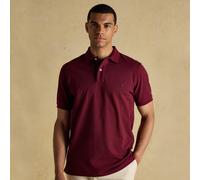 Joules Mens Woody Polo Shirt - Burgundy - Size: Small