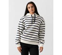 Joules Milbourne Womens Pullover Hoodie - Cream/Navy Stripe - Cream/Navy Stripe - UK14 EU42 US10