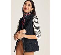 Joules Minx Showerproof Diamond Quilted Gilet Dark Navy