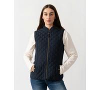 Joules Minx Womens Diamond Quilt Gilet - Dark Navy - Dark Navy - UK14 EU42 US10