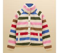 Joules Multi Bright Eva Borg Fleece Jacket