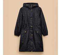 Joules Navy Floral Holkham Waterproof Packable Raincoat Size 24