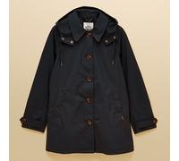 Joules Navy Rainmore Waterproof Button Through Raincoat