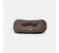 Joules Pet Bed Henson Check Small Box Soft Cushion Fabric Bed