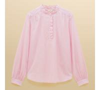 Joules Pink Melanie Long Sleeve Blouse