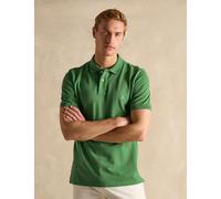 Joules Pure Cotton Piqué Tipped Collar Polo Shirt - Dark Green, Dark Green,Red,Navy,Blue