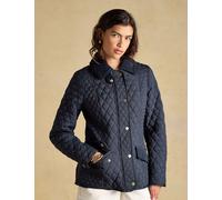 Joules Quilted Collared Jacket Navy