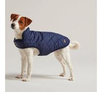 Joules Navy Diamond Quited Pet Coat - Small