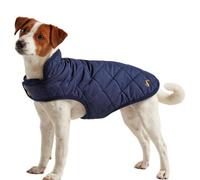 Joules Quilted Dog Coat Navy (M)