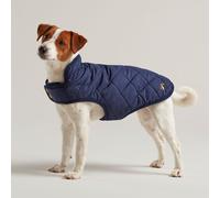 Joules Quilted Dog Coat - Small (35cm) · Navy
