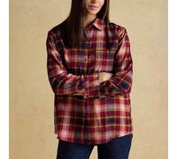 Joules Red Lorena Brushed Cotton Shirt