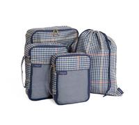Joules Set Of Four Packing Cubes - Henson Check - Henson Check - 827409