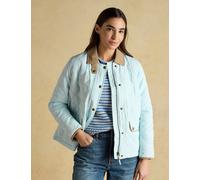 Joules Showerproof Quilted Barn Jacket Blue