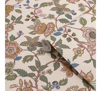 Joules Sophisticated Country Cream & Multicolour Floral Patterned Smooth Wallpaper