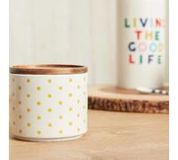 Joules Spots Fine China Medium Cannister