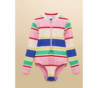 Joules Striped Long Sleeve Swimsuit (1-10 Yrs) Multi