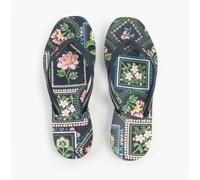 Joules SUNVALE Womens Flip Flops Navy Mosaic Floral - UK 5