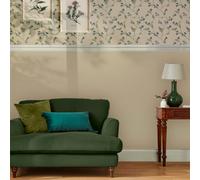 Joules Textured Plain Beige Wallpaper