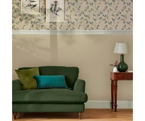 Joules Textured Plain Beige Wallpaper