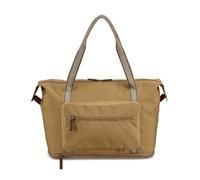 Joules Travel Collection, Softside Foldable Packaway Duffle Bag for Overnight, Portable, Carry On, Expandable, One Size, Tan